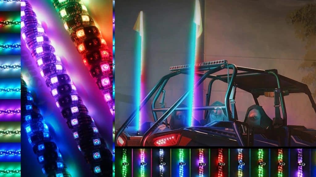 LED Whip Lights Installation, Lifespan And FAQ Wild ATV