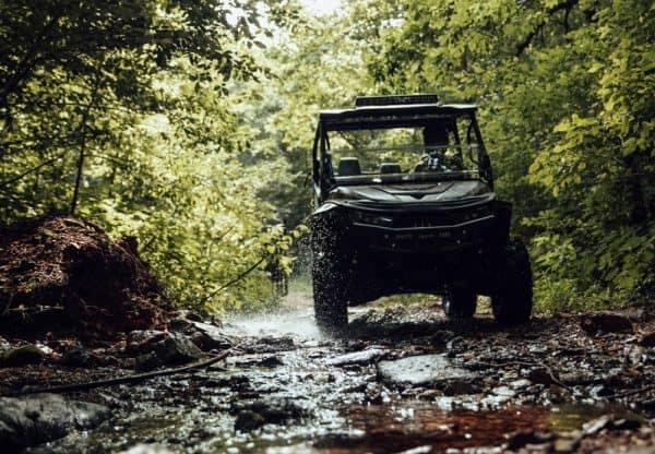 Utv Rear Shot Electric UTVs For Riding, Hunting and Work - Wild ATV