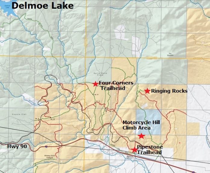 Pipestone Montana OHV Area Butte Montana Wild ATV