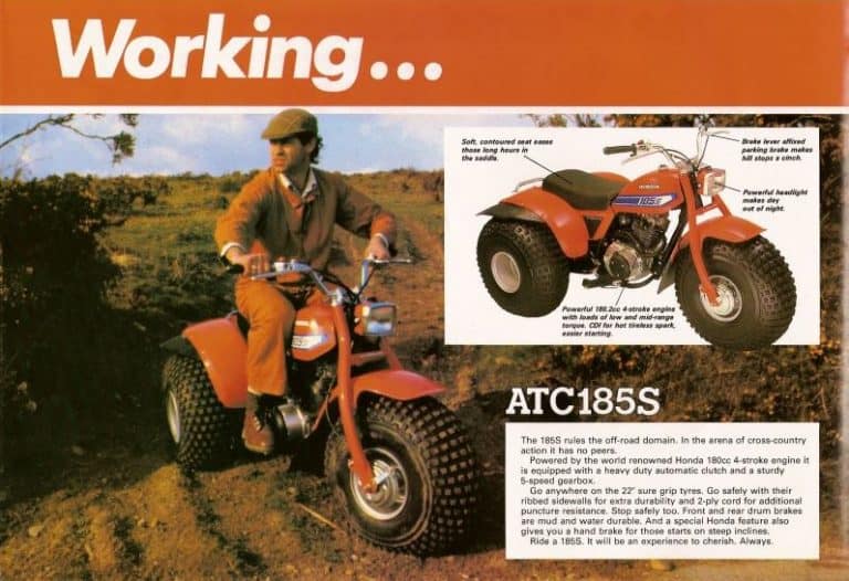 Throwback 3 Wheel ATVs Beautiful & Deadly Wild ATV